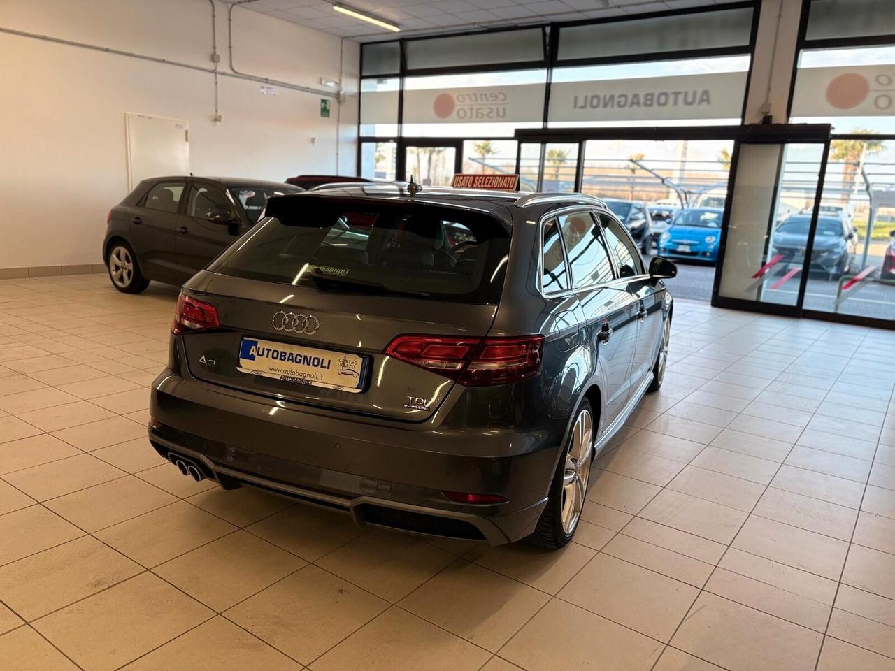 Audi A3 SPB EDITION 2.0 TDI quattro 6mt S LINE