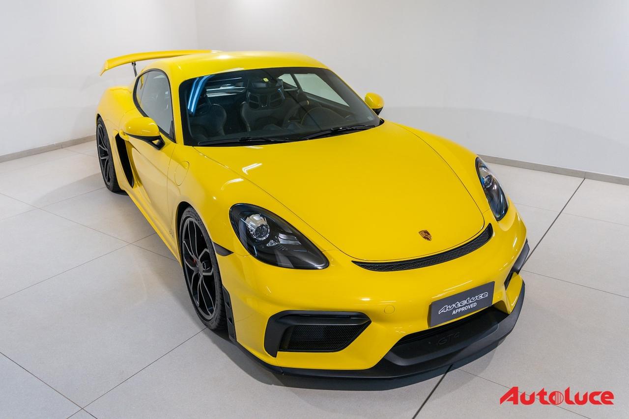 Porsche 718 Cayman 4.0 GT4 Clubsport | Manuale