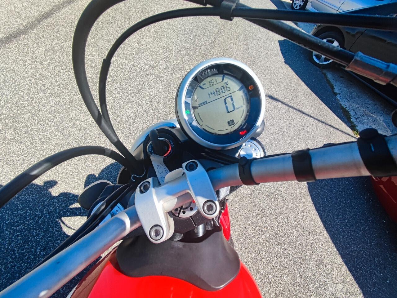 Ducati Scrambler icon red