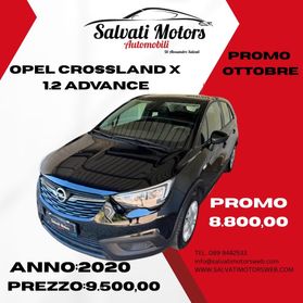 Opel Crossland X 1.2 12V Start&Stop Advance