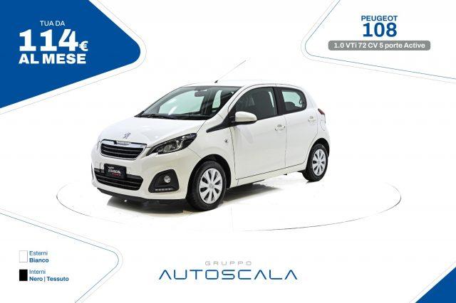 PEUGEOT 108 1.0 VTi 72 CV 5 porte Active