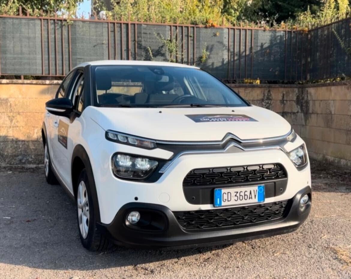 CITROEN C3 - ANNO 2020 - Cc 1.5 - Cv 101