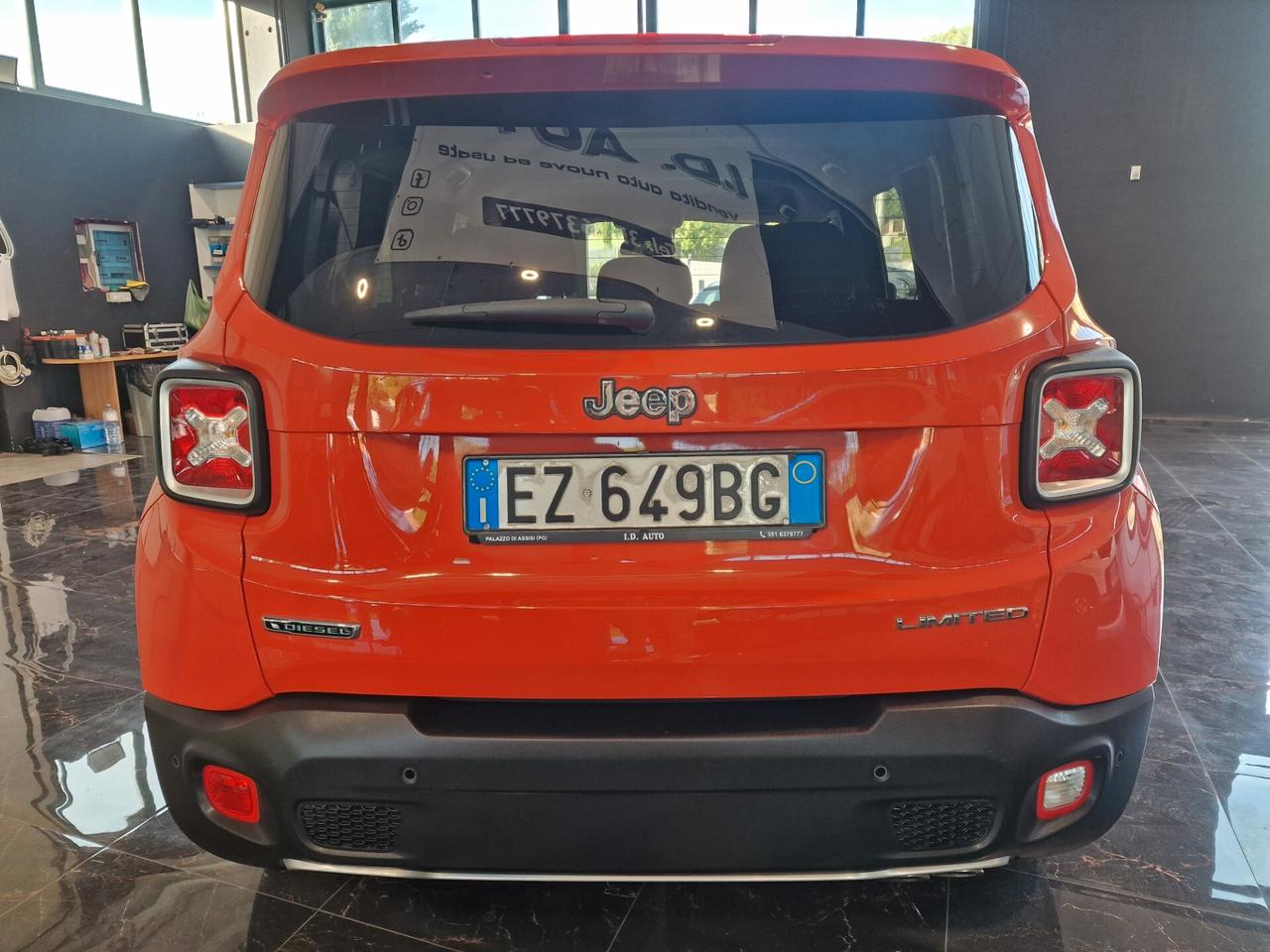 Jeep Renegade 1.6 Mjt 120 CV Limited, 144 mila chilometri
