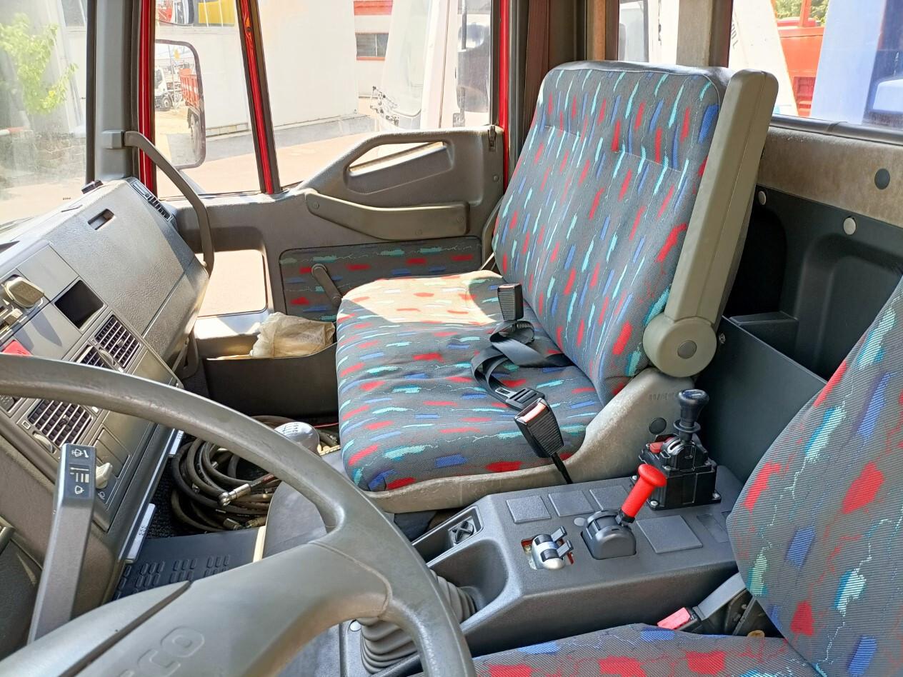 IVECO EUROCARGO 150E23 ribaltabile posteriore, gru/caricatore,rotore e polipo