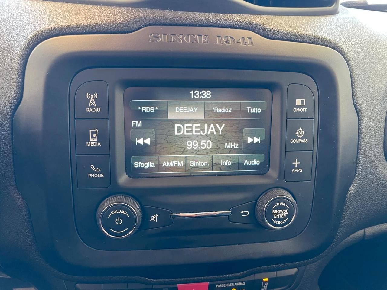 JEEP RENEGADE LIMITED 1.6 DIESEL 120CV