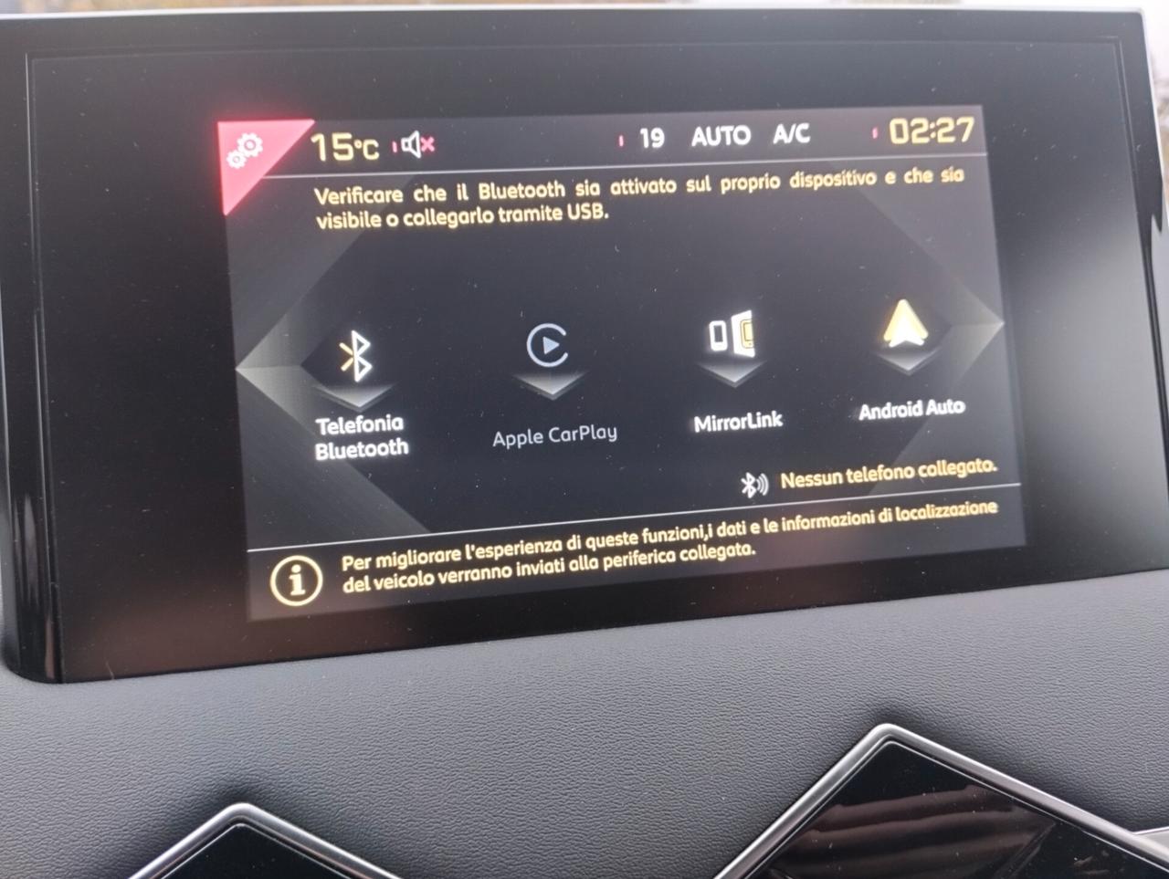 Ds DS3 3 CROSSBACK 130 EAT8 SO CHIC