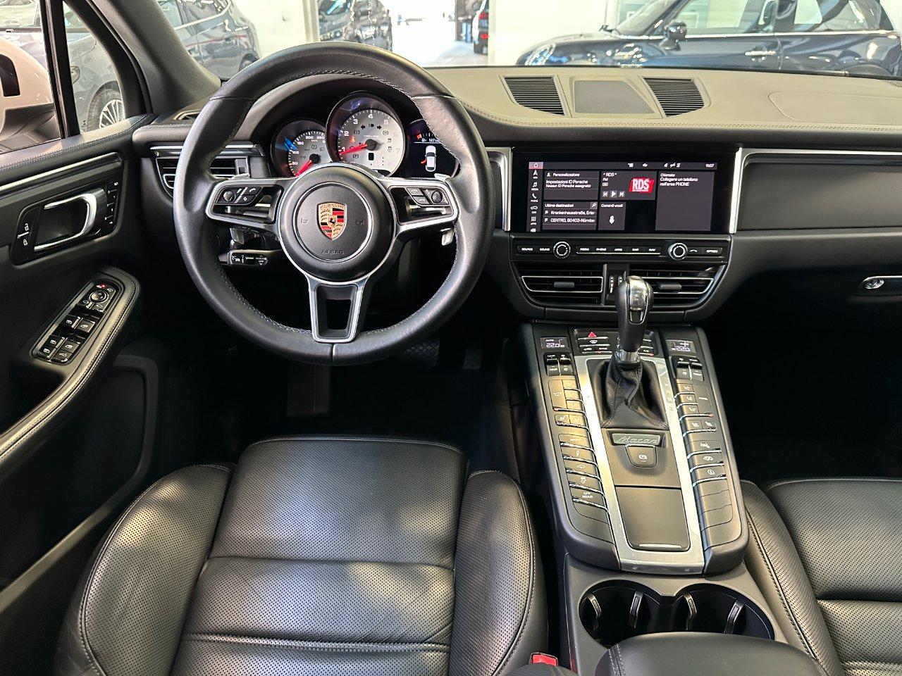 Porsche Macan 2.0 PDK-21"-Tetto-Scarichi-PASM-Sedili Vent-Bose