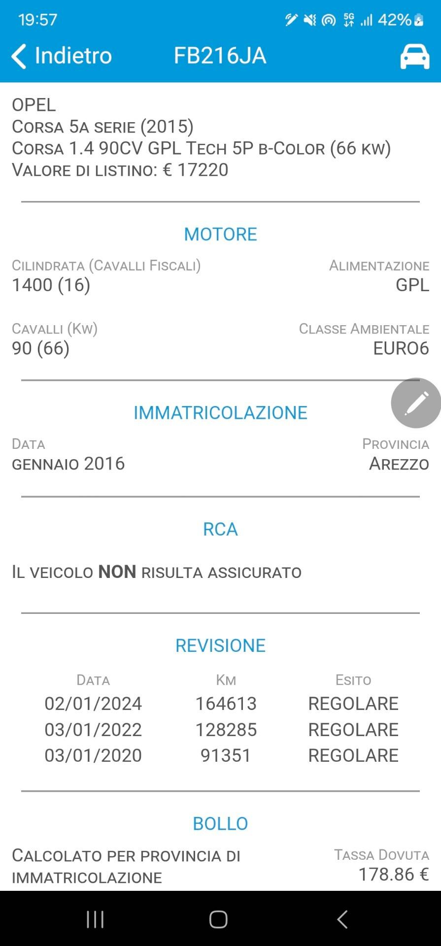 Opel Corsa 1.4 90CV GPL Tech 5 porte Innovation