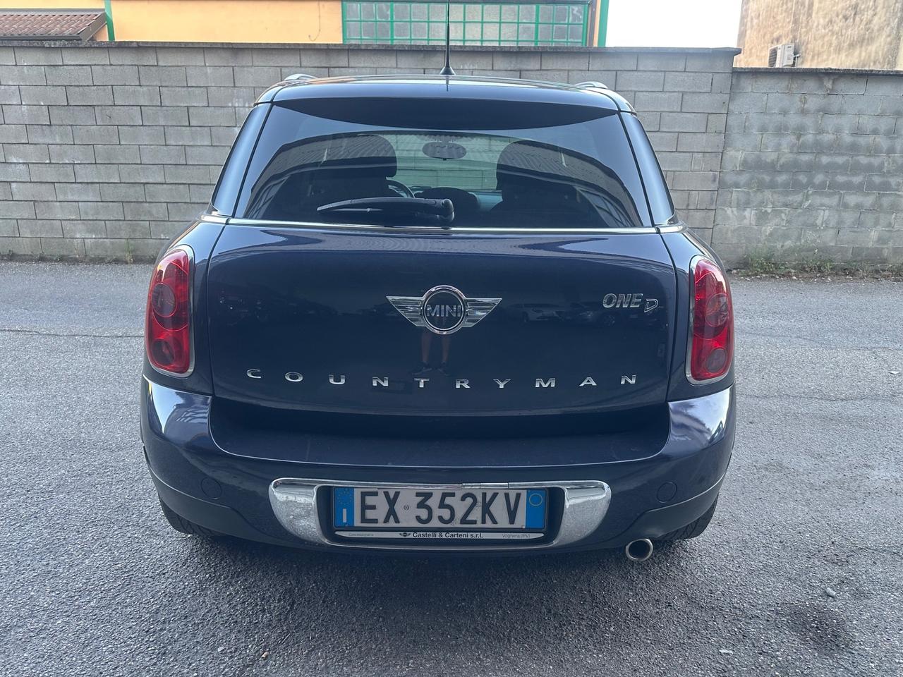 MINI ONE D COUNTRYMAN EURO 6 NEOPATENTATI