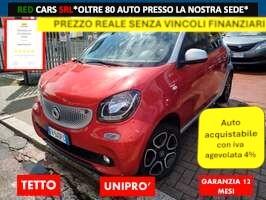SMART FORFOUR 1.0 PASSION *PREZZO VERO* UNIPRO' TETTO KM CERTIFICATI ITALIANA