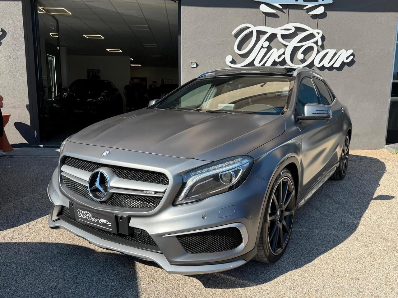 MERCEDES-BENZ GLA 45 PREMIUM 2.0 4MATIC 380CV TETTO PELLE CAM ANNO 2017