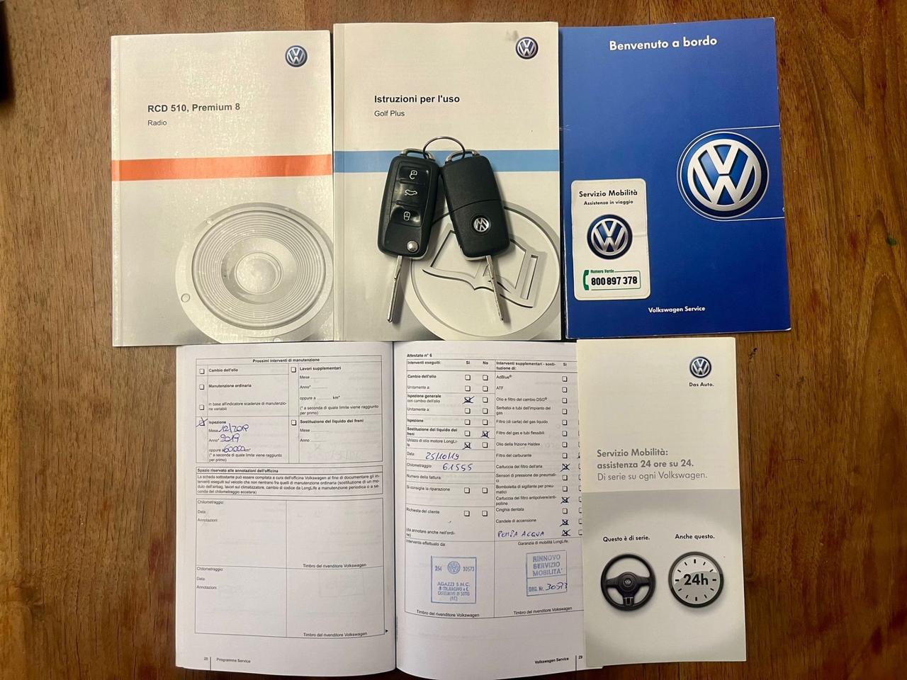 VW Golf Plus 1.4tsi 122cv 2013 114.000km perfetta