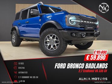 FORD Bronco 2.7 EcoBoost V6 335CV Badlands