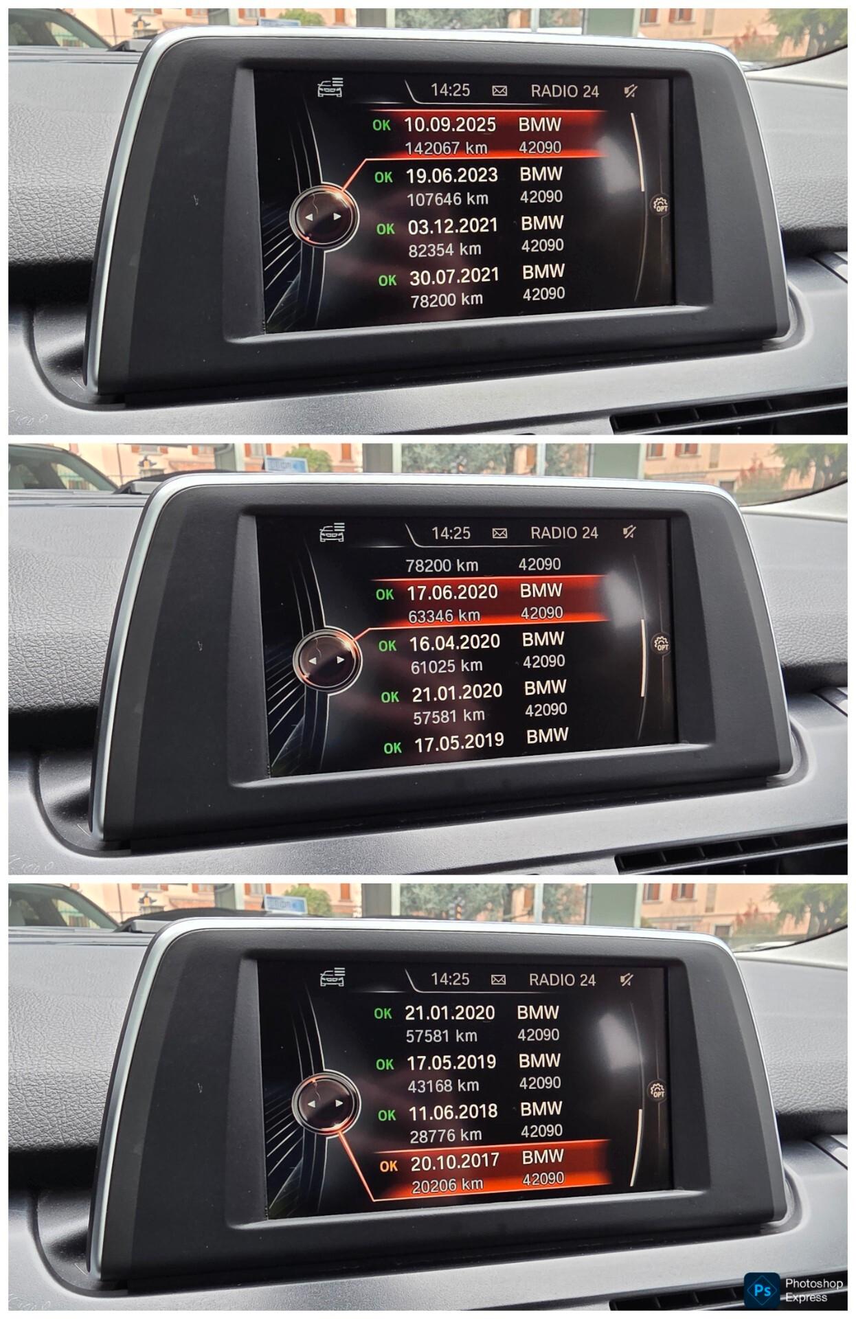 Bmw Serie 2 Gran Tourer 218d 150cv AUT. 7 POSTI / SERVICE