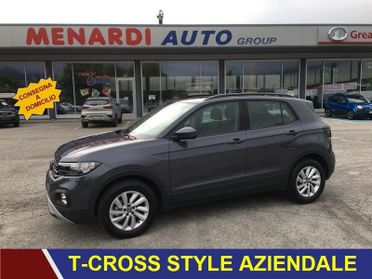 Volkswagen T-Cross 1.0 TSI Style BMT PARI AL NUOVO!!