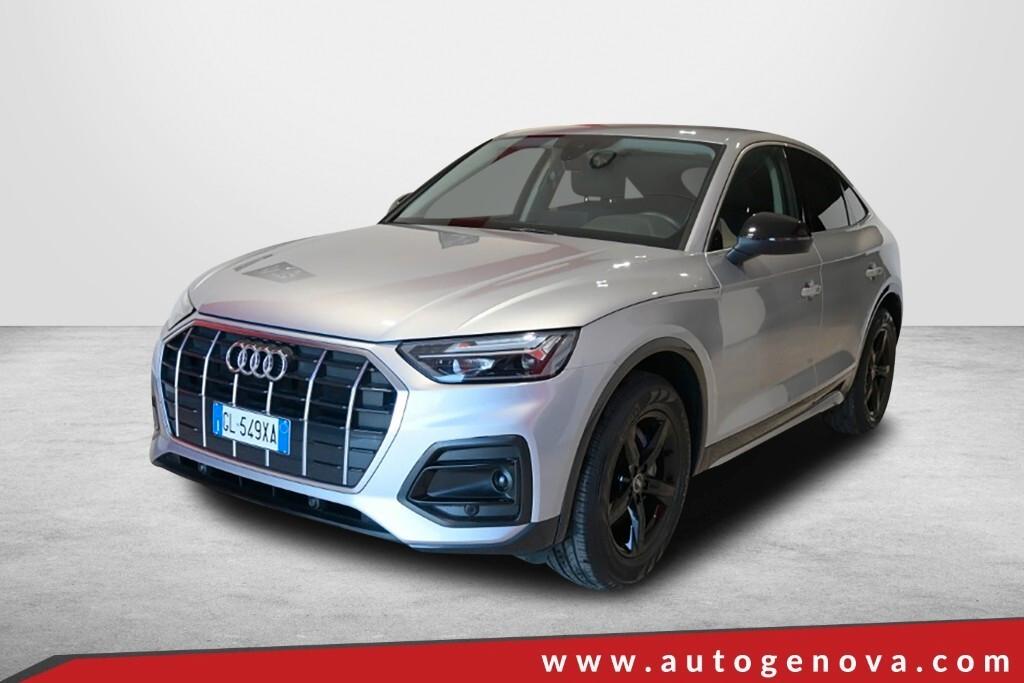 AUDI Q5 SPORTBACK 35 TDI 163CV S-TRONIC BUSINESS ADVANCED ( FARI LED - VIRTUAL COCKPIT - CLIMA TRIZONA - ADAPTIVE CRUISE - MIRROR - NAVI - PDC - TELECAMERA POST. - CERCHI 18 )