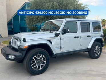 Jeep Wrangler 2.0 PHEV ATX 4xe Sahara - ANTICIPO €24.900 NOLEGGIO NO SCORING