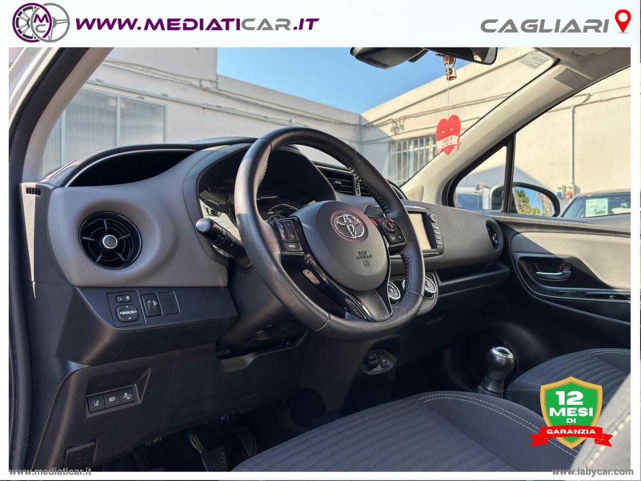 TOYOTA Yaris 1.0 72 CV 5p. Lounge