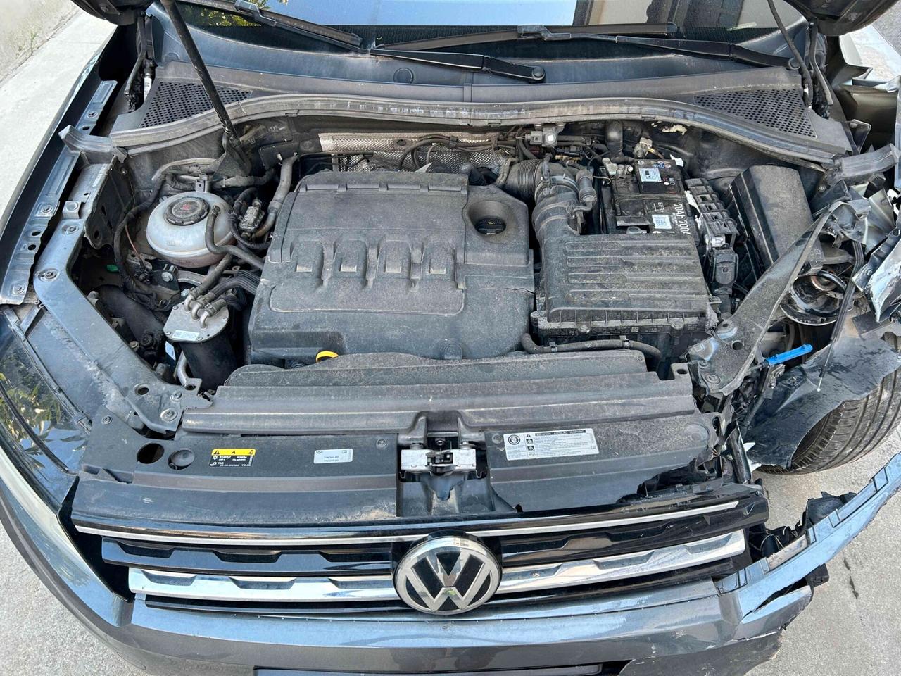 VW Tiguan 2.0 TDI 150CV DSG - 2019 Incidentata
