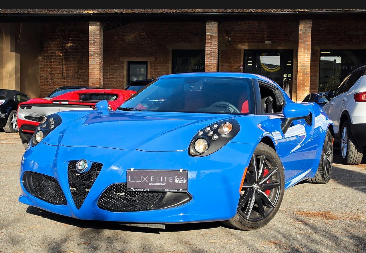 Alfa Romeo 4C 1750 TBi VERNICE SPECIALE _ TAGLIANDATA MENO DI 1000KM FA _ UNICO PROPRIETARIO _ SERVICE BOOK _ GARANZIA 12 MESI _ ALPINE _ ESTINTORE