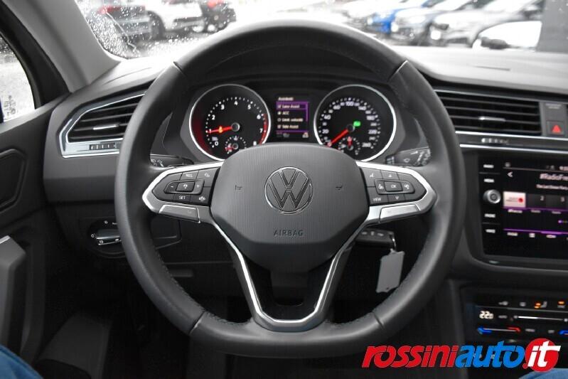 VOLKSWAGEN TIGUAN 1.5 TSI 150 CV DSG LIFE + TECH PACK RUOTINO