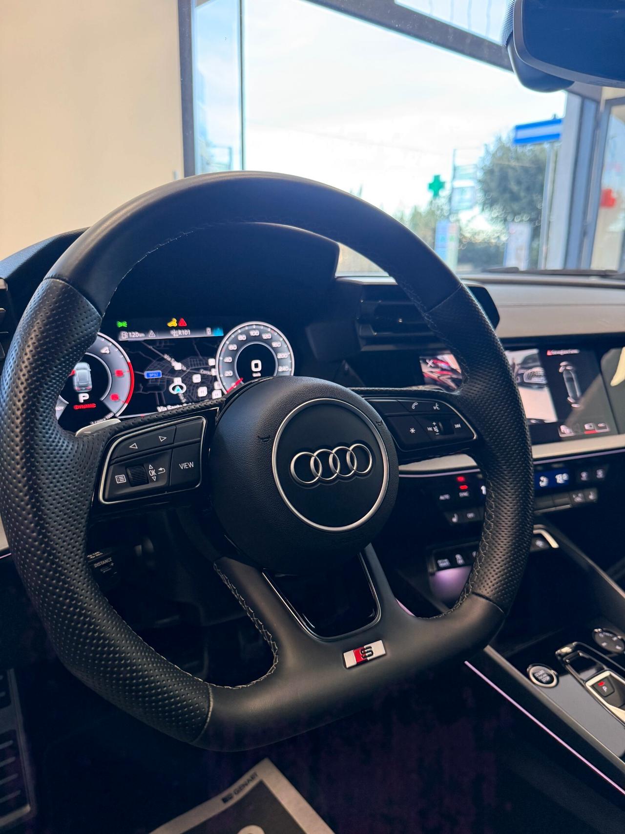 Audi A3 SPB 35 TDI S tronic line edition PACCHETTO LUCI SOFFUSE,APPLE CARPLAY,NAVI,TELECAMERA,FARO MATRIX