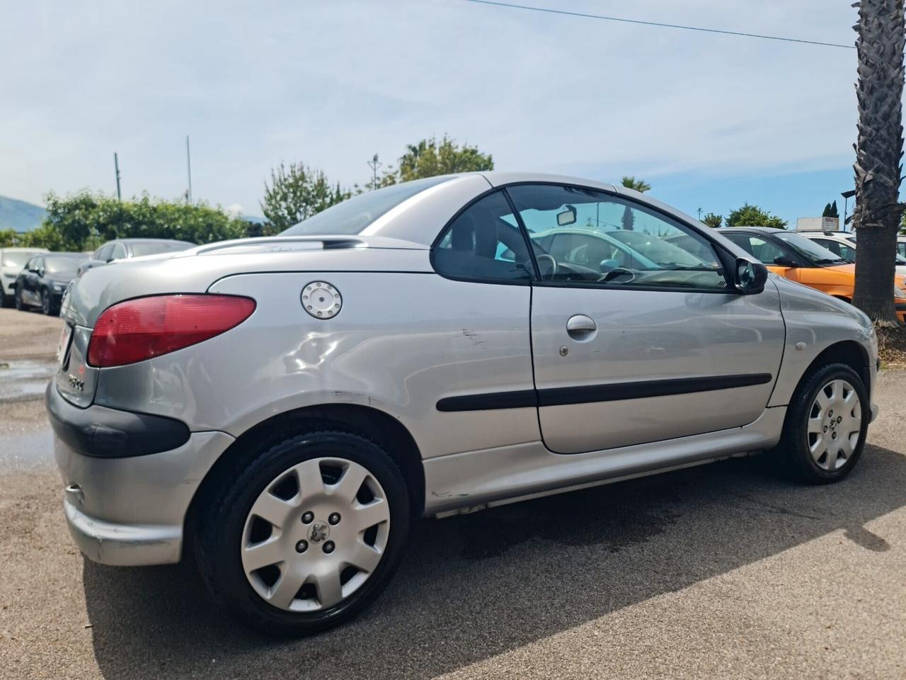 PEUGEOT 206 COUPE' CABRIOLET 1.6BENZINA 110CV PLUS