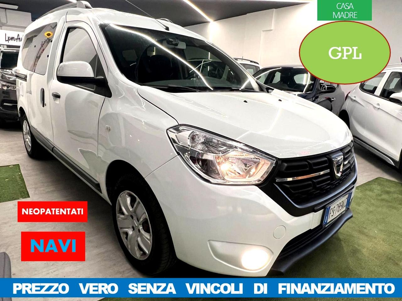 Dacia Dokker 1.6 110CV GPL*NO VINCOLI DI FINANZIAM*GANCIO TRAINO NAVI