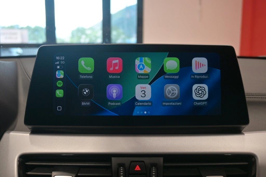 BMW X2 16D 115CV 6M. S-DRIVE BUSINESS ADVANTAGE ( FARI LED - PELLE - CRUISE - HEAD-UP DISPLAY - NAVI - CARPLAY - PARK ASSISTANT - CERCHI 17 )