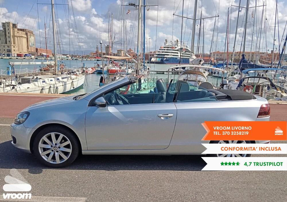 VOLKSWAGEN Golf 6ª serie Golf Cabriolet 1.6 TDI