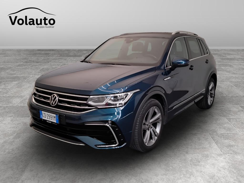 VOLKSWAGEN Tiguan II 2021 - Tiguan 2.0 tdi R-Line 150cv dsg