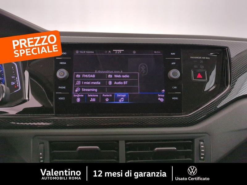 Volkswagen Taigo 1.0 TSI 95 CV Life