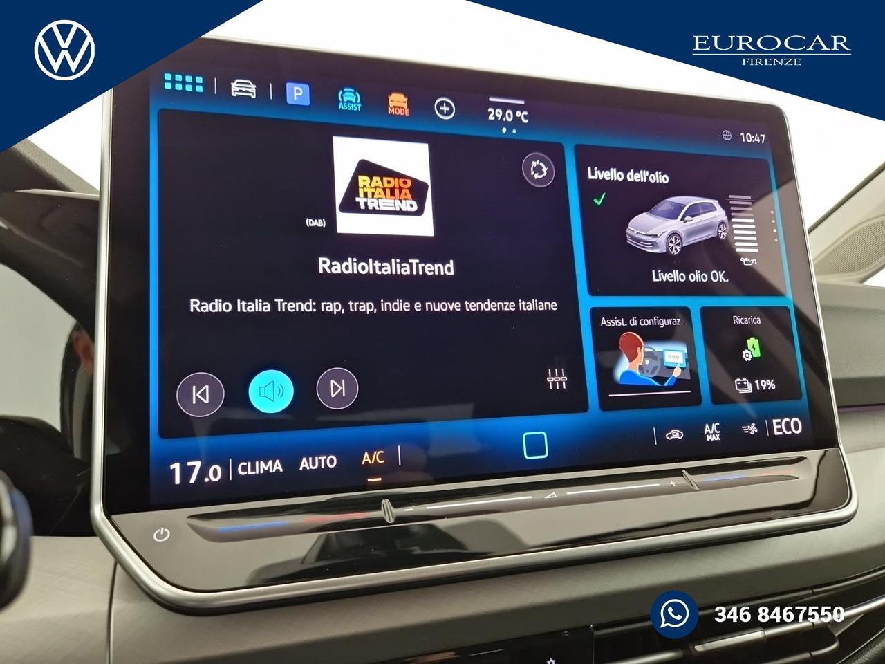 Volkswagen Golf 1.5 tsi ehybrid edition plus 204cv dsg