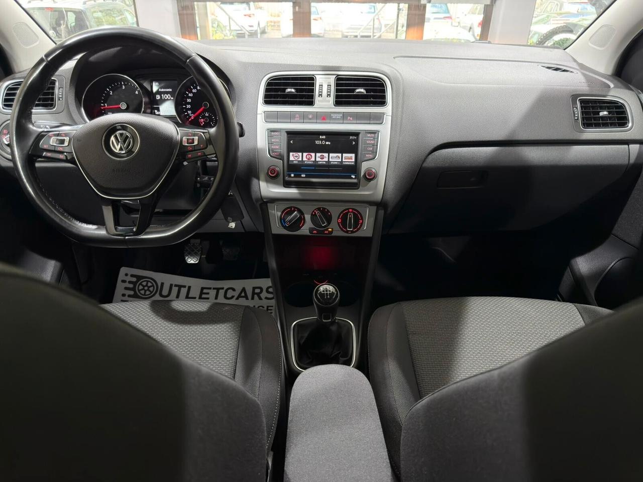 VW POLO 1.4TDI 90CV 5P 2016 UNICOPROPRIETARIO