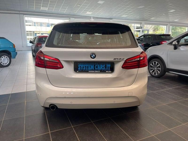 BMW Serie 2 Active Tourer 214d Active Tourer - OK NEOPATENTATO - CERCHI IN LEGA - SENSORI DI PARCHEGGIO - BLUETOOTH - KEYLESS