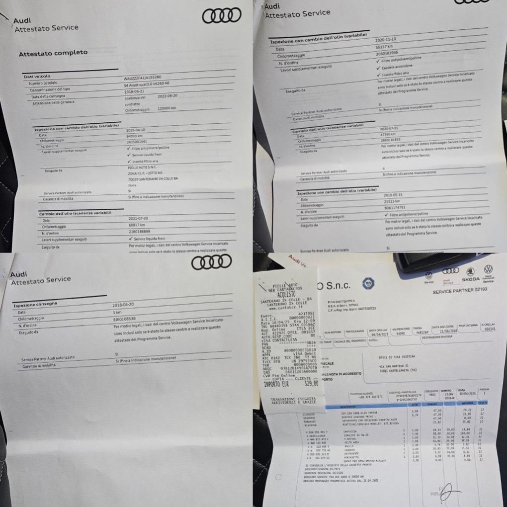 Audi S4 Avant 3.0 TFSI 353cv Quattro FULL IVA ESPOSTA
