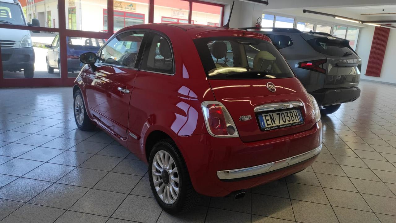 FIAT 500 1.2 BENZINA LOUNGE TETTO APRIBILE