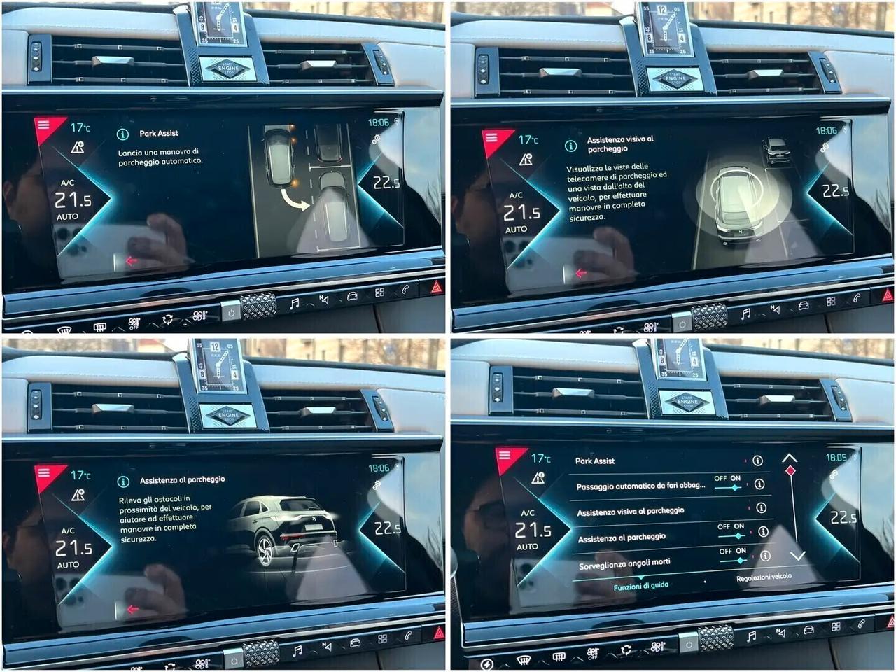 DS Automobiles DS 7 Crossback 1.6 E-Tense 300cv PHEV aut.8 4X4 E6D Ligne Noire