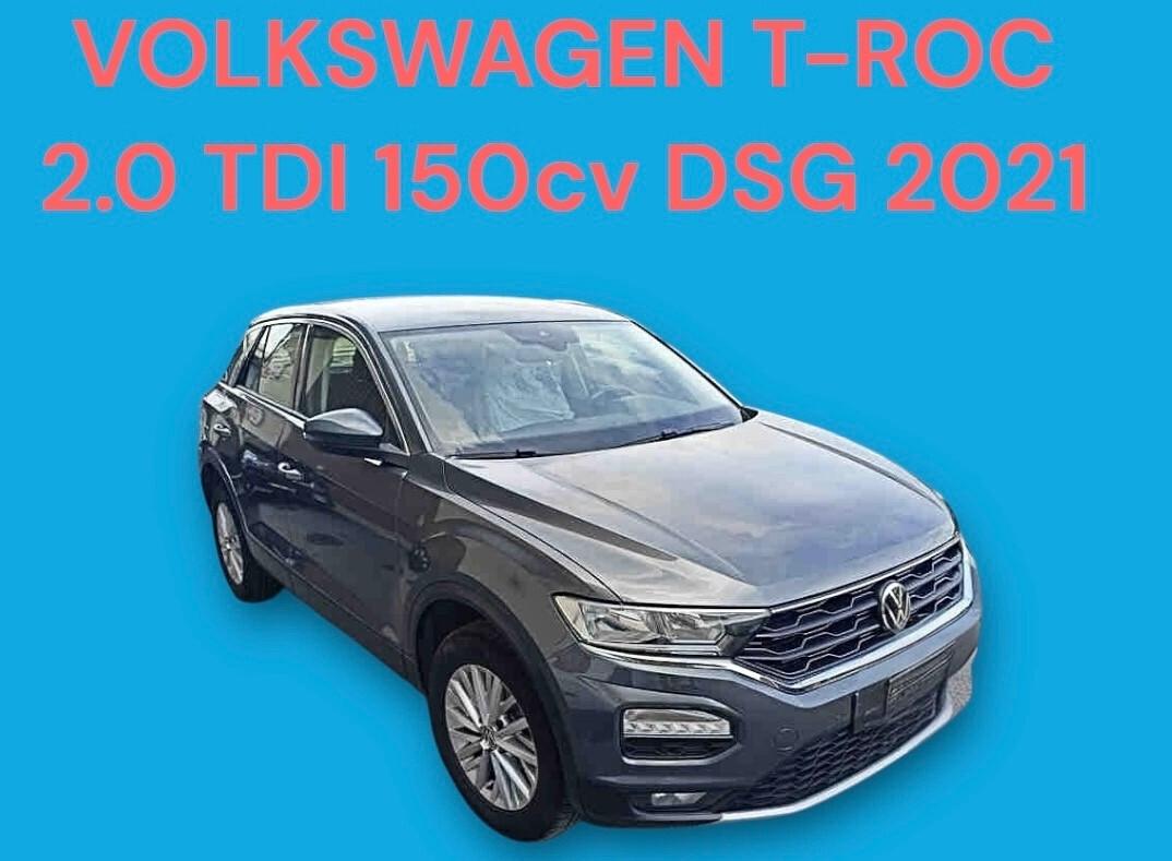 Volkswagen T-Roc 2.0 TDI 150CV DSG Advance 2021