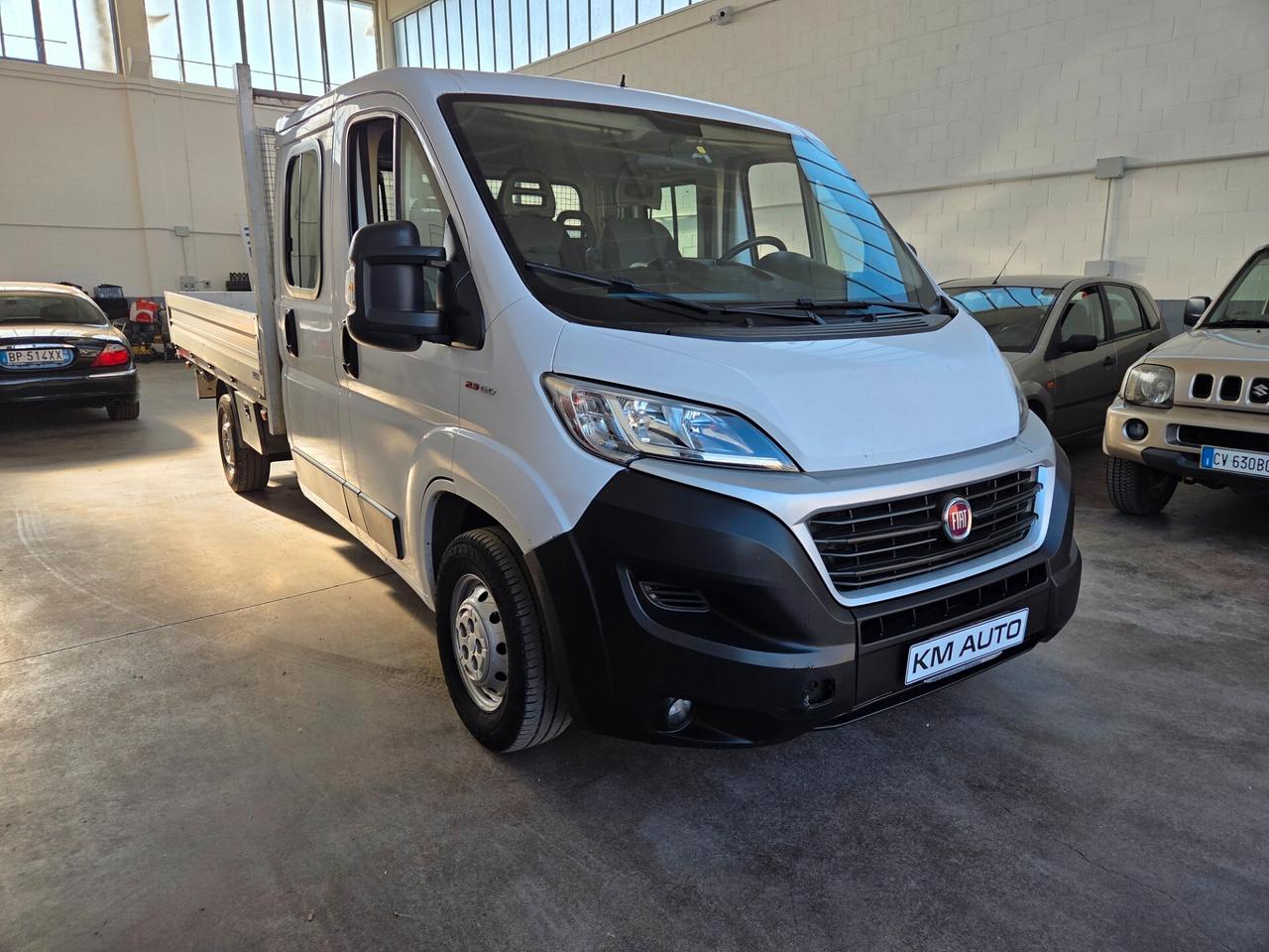 Fiat ducato 35 cassone fisso 2.3mjt 7 posti