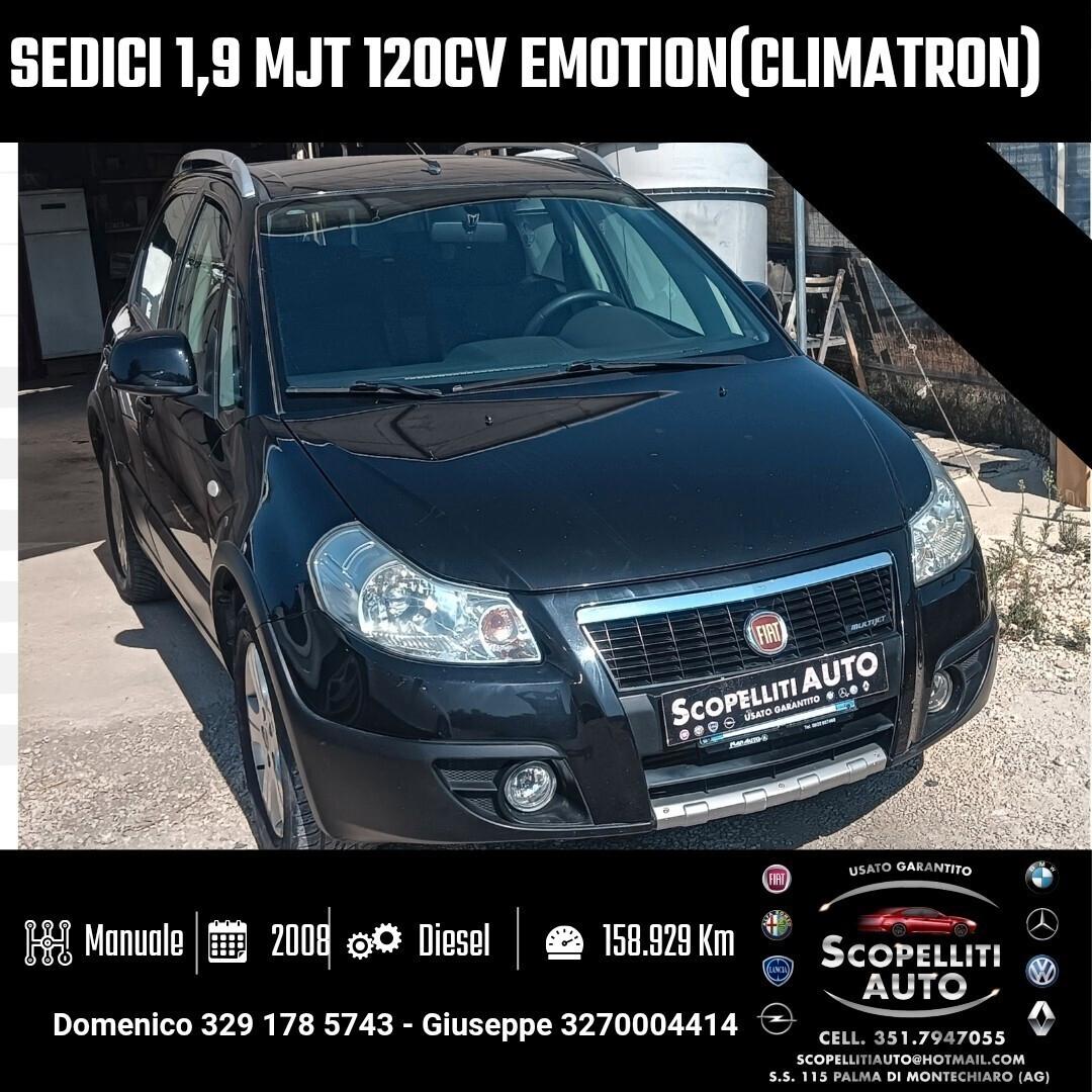 Sedici 1.9 MJT 120cv Climatronic comandi garanzia