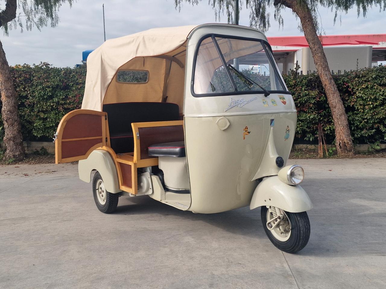 Piaggio Ape Raro Calessino AC1 1957 Restaurato