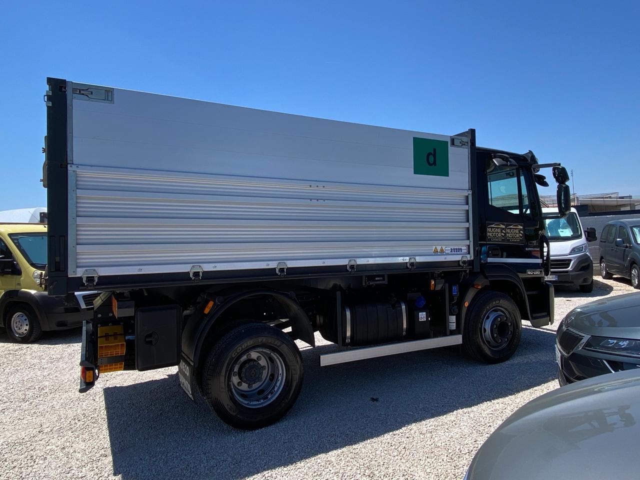 IVECO 160-280 E EURO CARGO GEMELLATO RIBALTABILE TRILATERALE