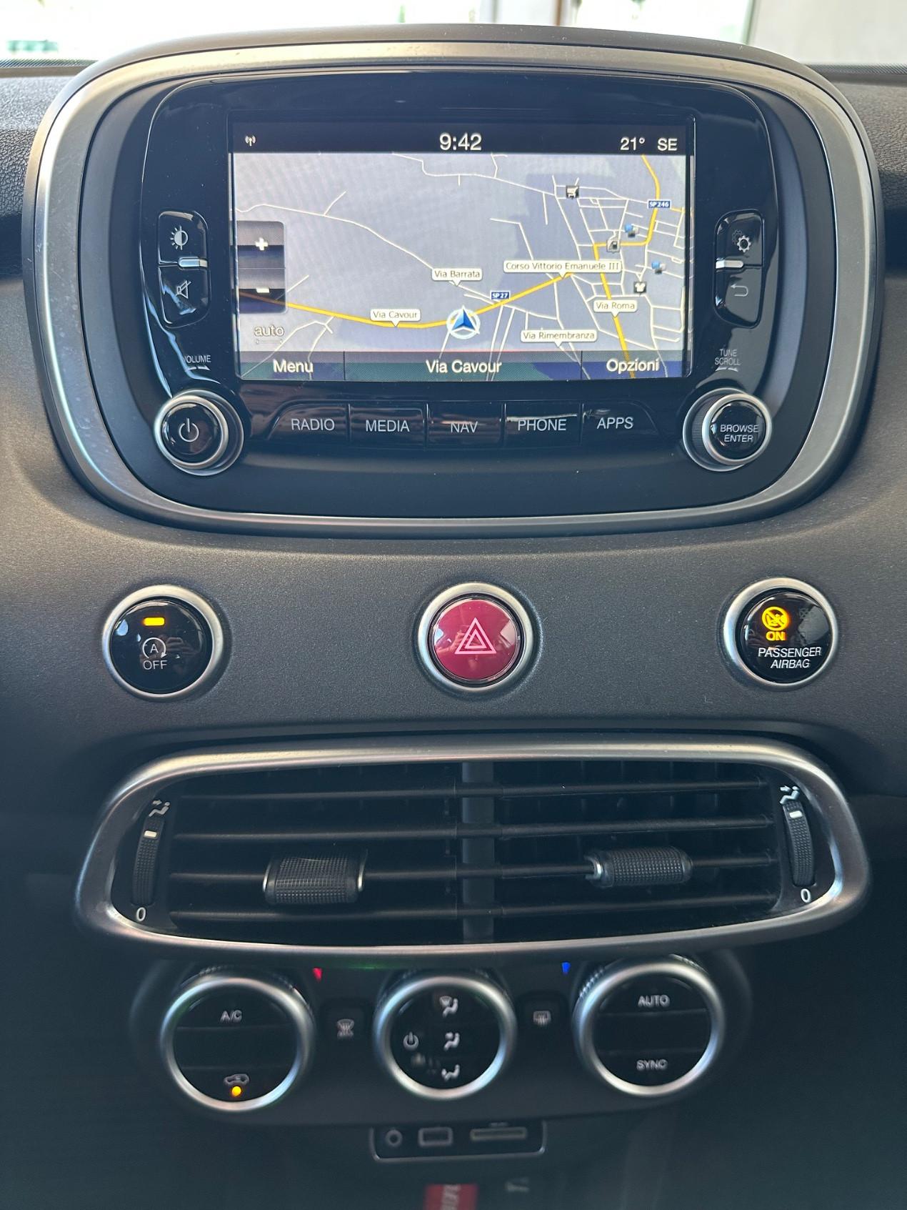 Fiat 500 X 500X 1.4 m-air Cross 4x4 170cv auto