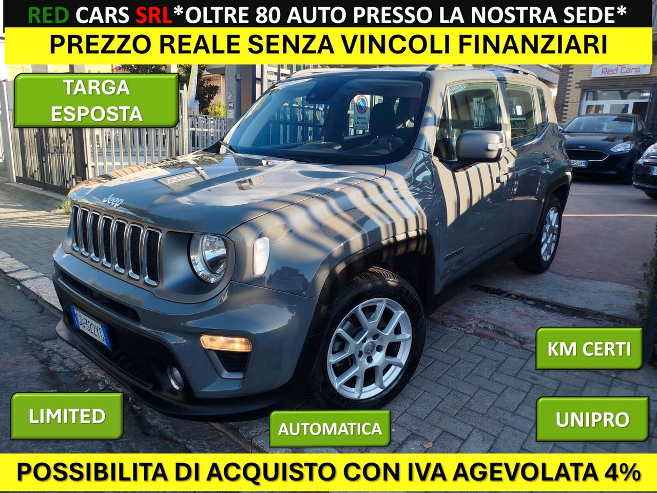 RENEGADE LIMITED 150cv AUTOM *PREZZO VERO* UNIPRO -54000 KM