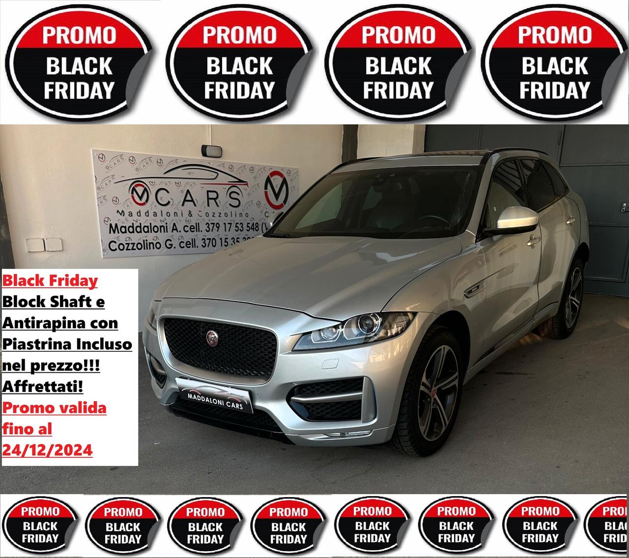 Jaguar F-Pace 2.0 D 180 CV AWD R-Sport