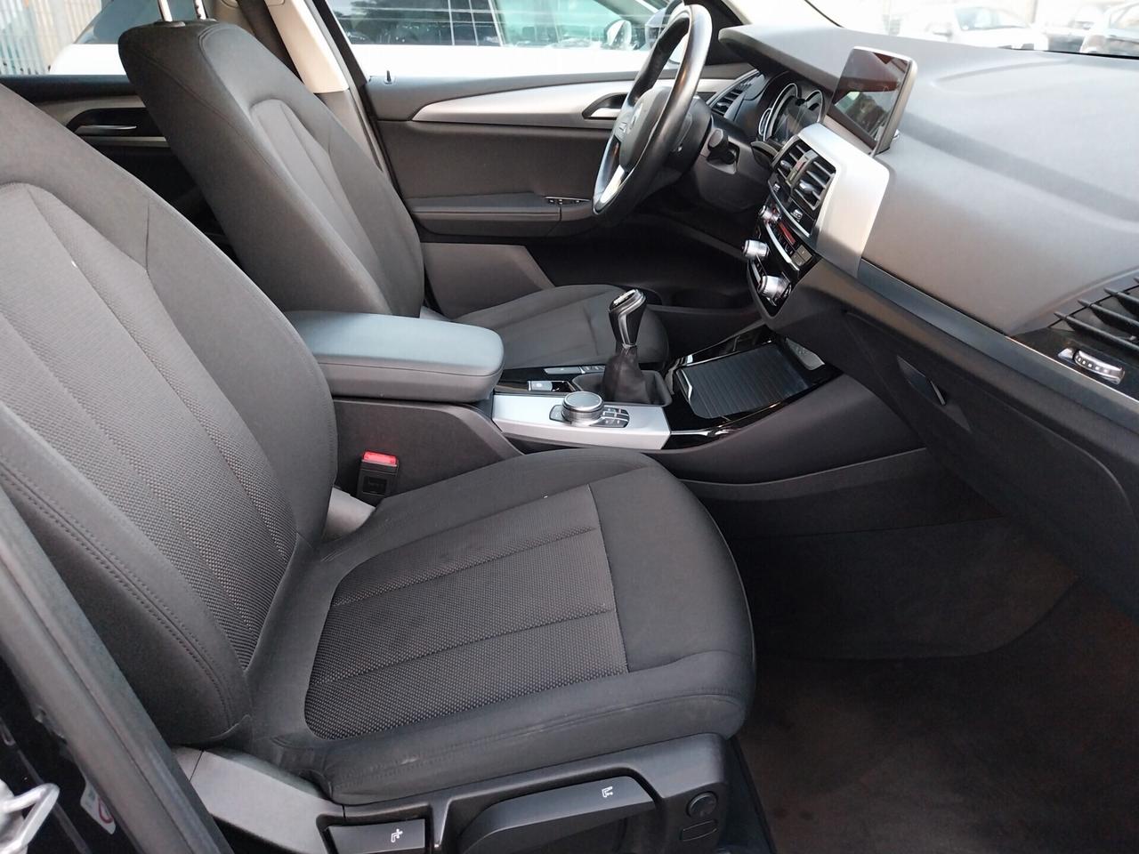 BMW X3 2.0 DIESEL CAMBIO MANUALE 2018