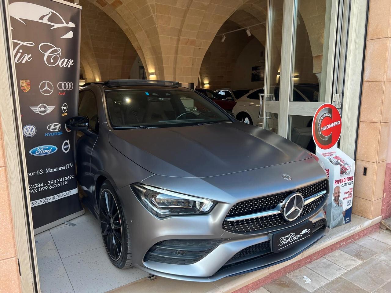 MERCEDES BENZ CLA 200 PREMIUM 1.3 163CV TETTO PELLE NAVI ANNO 2019