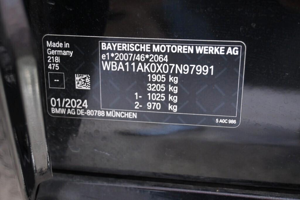 BMW 218i GRAN COUPE 136CV STEPTRONIC BUSINESS ADVANTAGE ( FARI LED - BMW DIGITAL COCKPIT - CRUISE - NAVI - MIRROR - PARK ASSISTANT - TELECAMERA POST. )