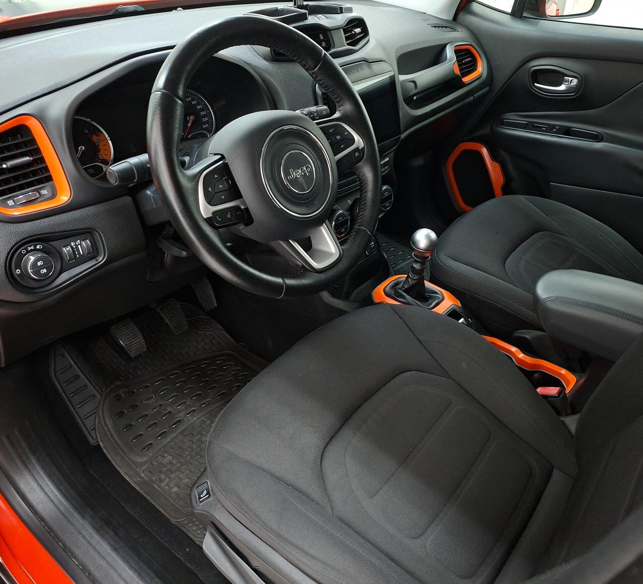 Jeep Renegade 1.6 Mjt 120cv Limited Omaha Orange